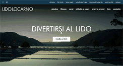 Desktop Screenshot of lidolocarno.ch