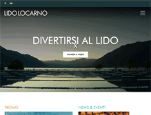 Tablet Screenshot of lidolocarno.ch